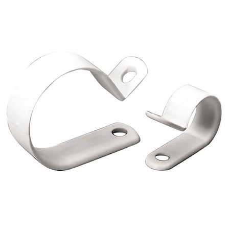 Gardner Bender Cable Clamp, Plastic, 1/2 in Bundle Dia., Natural PPC-1550